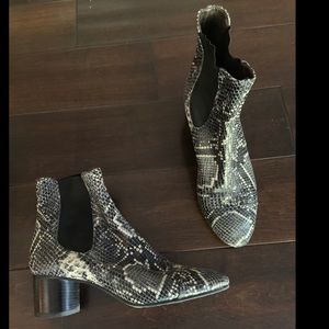 Isabel Marant Snakeskin Booties